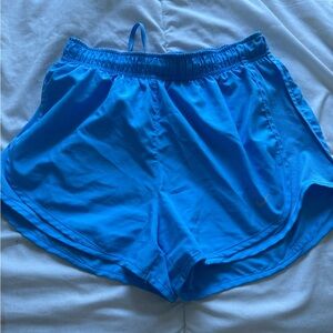 Nike Blue Athletic Shorts Lightweight Moisture-Wicking